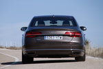Audi A8 3.0 TDI (258 CV) Gama A8 Turismo Marr&oacute;n Argus metalizado Exterior Posterior 4 puertas