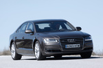 Audi A8 3.0 TDI (258 CV) Gama A8 Turismo Marr&oacute;n Argus metalizado Exterior Frontal 4 puertas
