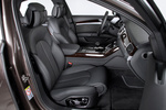Audi A8 3.0 TDI (258 CV) Gama A8 Turismo Marr&oacute;n Argus metalizado Interior Asientos 4 puertas