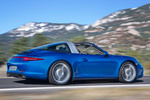 Porsche 911 Gama 911 Targa Targa 4 Descapotable Azul Zafiro Metalizado Exterior Lateral-Posterior 2 puertas