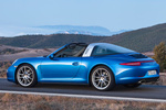Porsche 911 Gama 911 Targa Targa 4 Descapotable Azul Zafiro Metalizado Exterior Lateral-Posterior 2 puertas