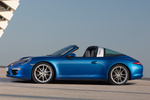 Porsche 911 Gama 911 Targa Targa 4 Descapotable Azul Zafiro Metalizado Exterior Lateral 2 puertas