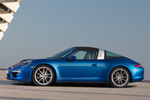 Porsche 911 Gama 911 Targa Targa 4 Descapotable Azul Zafiro Metalizado Exterior Lateral 2 puertas