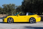 Porsche 911 Gama 911 Targa Targa 4 Descapotable Amarillo Racing Exterior Lateral 2 puertas