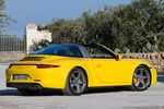 Porsche 911 Gama 911 Targa Targa 4 Descapotable Amarillo Racing Exterior Lateral-Posterior 2 puertas