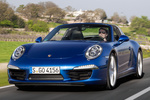 Porsche 911 Gama 911 Targa Targa 4S Descapotable Azul Zafiro Metalizado Exterior Frontal-Lateral 2 puertas