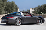 Porsche 911 Gama 911 Targa Targa 4S Descapotable Gris &Aacute;gata Metalizado Exterior Lateral-Posterior 2 puertas