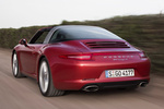 Porsche 911 Gama 911 Targa Targa 4 Descapotable Rojo Amaranda Exterior Lateral-Posterior 2 puertas