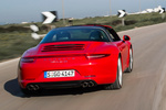 Porsche 911 Gama 911 Targa Targa 4S Descapotable Rojo Guardia Exterior Lateral-Posterior 2 puertas