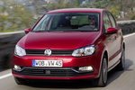 Volkswagen Polo 1.4 TDI 90 CV BMT Sport Turismo Rojo atardecer metalizado Exterior Lateral-Frontal 5 puertas