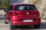 Volkswagen Polo 1.4 TDI 90 CV BMT Sport Turismo Rojo atardecer metalizado Exterior Lateral-Posterior 5 puertas