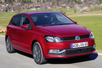 Volkswagen Polo 1.4 TDI 90 CV BMT Sport Turismo Rojo atardecer metalizado Exterior Lateral-Frontal 5 puertas