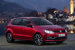 Volkswagen Polo 1.4 TDI 90 CV BMT Sport Turismo Rojo atardecer metalizado Exterior Lateral-Frontal 5 puertas