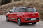 Fiat 500L Living 1.6 Multijet II 105 CV Start&Stop Gama 500L Living Monovolumen Rojo Passione Exterior Lateral-Posterior 5 puertas