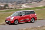 Fiat 500L Living 1.6 Multijet II 105 CV Start&Stop Gama 500L Living Monovolumen Rojo Passione Exterior Lateral 5 puertas