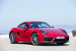 Porsche Cayman Cayman GTS 340 CV Cayman GTS Coup&eacute; Rojo Carm&iacute;n Exterior Frontal-Lateral 3 puertas