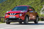 Nissan Juke Gama Juke Gama Juke Todo terreno Rojo s&oacute;lido Exterior Lateral-Frontal 5 puertas