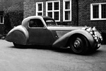 Jaguar ss100 Coup&eacute; Exterior Lateral-Frontal