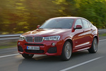 BMW X4 xDrive35i 306 CV Paquete M Sport Todo terreno Melbourne Red metallic Exterior Frontal-Lateral 5 puertas