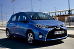 Toyota Yaris hybrid Active Turismo Azul El&eacute;ctrico Metalizado Exterior Lateral-Posterior 5 puertas