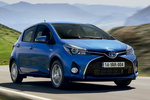 Toyota Yaris hybrid Active Turismo Azul El&eacute;ctrico Metalizado Exterior Lateral-Frontal 5 puertas