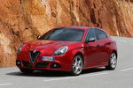 Alfa Romeo Giulietta 1.7 TBi 240 CV TCT Quadrifoglio Verde Quadrifoglio Verde Turismo Rojo 8C Competizione Exterior Frontal-Lateral 5 puertas