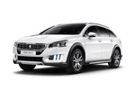 Peugeot 508 RXH 2.0 Hdi HYbrid4 200 RXH Turismo familiar Blanco Banquise Exterior Frontal-Lateral 5 puertas