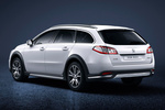 Peugeot 508 RXH 2.0 Hdi HYbrid4 200 RXH Turismo familiar Blanco Banquise Exterior Lateral-Posterior 5 puertas