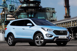 Hyundai Grand Santa Fe 2.2 CRDi 197 CV Todo terreno Glacier Exterior Frontal-Lateral 5 puertas