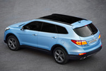 Hyundai Grand Santa Fe 2.2 CRDi 197 CV Todo terreno Glacier Exterior Cenital-Lateral-Posterior 5 puertas