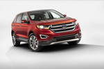Ford Edge Titanium Todo terreno Rojo Rub&iacute; Exterior Lateral-Frontal 5 puertas