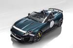 Jaguar F-Type Project 7 Project 7 Descapotable British Racing Green Exterior Frontal-Lateral-Cenital 2 puertas