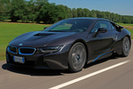 BMW i8 Gama i8 Gama i8 Coup&eacute; Sophistograu efecto brillante detalles BMW i Blau Exterior Frontal-Lateral 3 puertas