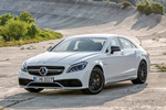 Mercedes-Benz Clase CLS CLS 63 AMG S-Model Gama CLS Turismo Blanco diamante metalizado BRIGHT Exterior Frontal-Lateral 4 puertas