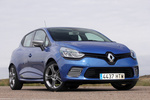 Renault Clio GT 120 EDC (120 CV) GT Turismo Azul Malta Exterior Frontal-Lateral 5 puertas