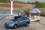 Skoda Scout Gama Scout Gama Scout Turismo familiar Azul Race Metalizado Exterior Frontal 5 puertas