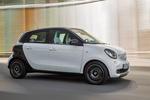 smart forfour Gama forfour Proxy Turismo Blanco s&oacute;lido y Negro Exterior Lateral-Frontal 5 puertas