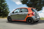 smart forfour Gama forfour Edition 1 Turismo Gris grafito metalizado y Naranja Lava Metalizado Exterior Lateral-Posterior 5 puertas