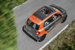 smart forfour Gama forfour Edition 1 Turismo Gris grafito metalizado y Naranja Lava Metalizado Exterior Posterior-Lateral-Cenital 5 puertas