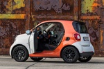 smart fortwo Gama fortwo Edition 1 Turismo Naranja lava y Blanco Exterior Lateral-Posterior 3 puertas