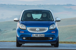 smart fortwo Gama fortwo Passion Turismo Blanco y Azul medianoche Exterior Delantera 3 puertas