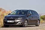 Peugeot 308 1.6 e-HDi 115 Allure Turismo familiar Roble rich oak Exterior Lateral-Frontal 5 puertas
