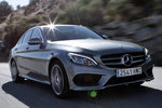 Mercedes-Benz Clase C C 220 BlueTEC AMG Line Turismo Plata Paladio Metalizado Exterior Lateral-Frontal 4 puertas