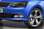Skoda Fabia Gama Fabia Gama Fabia Turismo Azul Race Metalizado Exterior Faro 5 puertas