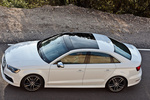 Audi A3 S3 Sedan S3 Turismo Blanco Amalfi Exterior Cenital-Lateral 4 puertas
