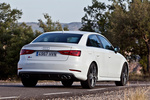 Audi A3 S3 Sedan S3 Turismo Blanco Amalfi Exterior Posterior-Lateral 4 puertas