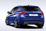 Peugeot 308 GT GT Turismo Azul Magn&eacute;tico Exterior Lateral-Posterior 5 puertas