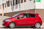 Mitsubishi Space Star 120 MPI 80 CV Motion Turismo Rojo Orient Exterior Lateral 5 puertas