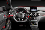 Mercedes-Benz Clase B 250 4MATIC AMG Line Monovolumen Rojo Jupiter Interior Salpicadero 5 puertas