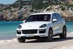 Porsche Cayenne Turbo Turbo Todo terreno Blanco Carrara Exterior Frontal-Lateral 5 puertas